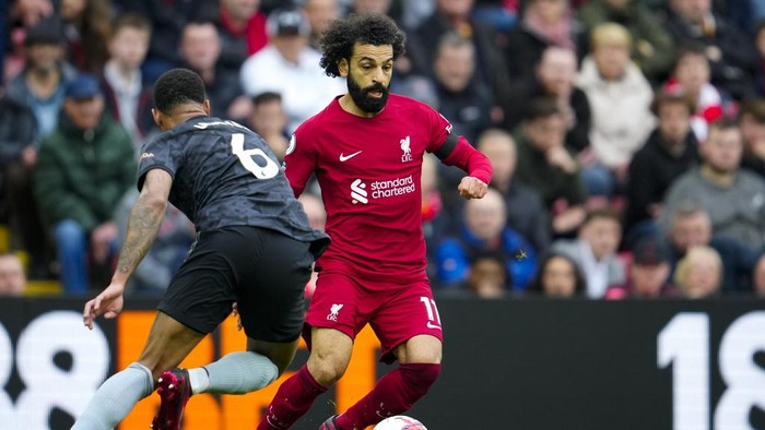 Pertandingan Liverpool vs Arsenal berlangsung di Anfield, Minggu (9/4/2023) malam. Kedua tim menyudahi pertandingan dengan skor 2-2.