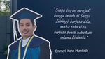 7 Potret Wisuda Eril di ITB, Resmi Sandang ST dengan IPK 3,26