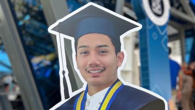 7 Potret Wisuda Eril di ITB, Resmi Sandang ST dengan IPK 3,26
