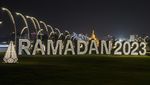 Festival Lampu Ramadan Hiasi Jalanan Kota Doha