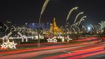 Festival Lampu Ramadan Hiasi Jalanan Kota Doha