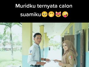 Viral Muridku Ternyata Calon Suamiku, Wanita di Lampung Dinikahi Eks Siswa