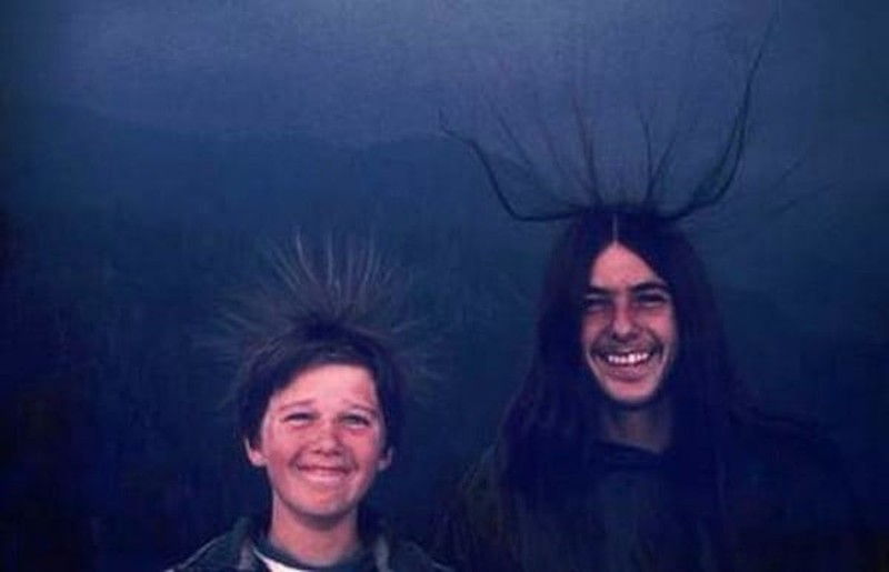 Foto yang diambil sebelum tragedi terjadi