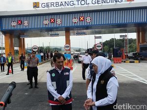 Siap Dilintasi Pemudik, Tol Pasuruan-Probolinggo Exit Gending Tinggal Finishing