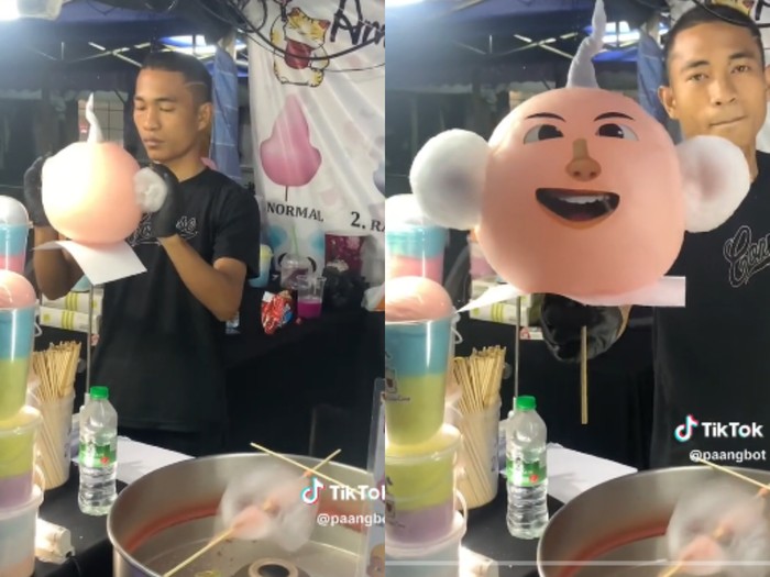 Gulali zonk, bentuk kepala Upin-Ipin tapi tak sesuai gambar
