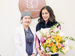 7 Foto Jessica Iskandar Jalani Oplas Rongga Hidung di Korea, Tampil Stylish