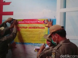 Kafe Karaoke Sumo di Tulungagung Disegel Gegara Dua Kali Langgar Aturan