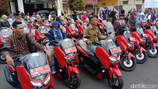 184 Kades Di Jepara Terima Motor Dinas Baru Telan Apbd Rp 58 M