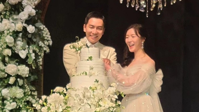 Lee Da In Dituding Hamil Anak Lee Seung Gi Sebelum Nikah, Gaunnya Disorot