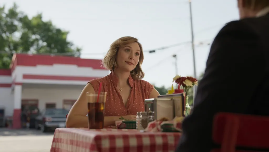 Miniseri terbaru HBO Max Love and Death diperankan Elizabeth Olsen.