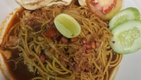 Kupi Aceh 88, restoran makanan khas Aceh di kawasan Tanjung Barat, Jakarta Selatan. Restoran ini menawarkan mie Aceh goreng, rebus, maupun tumisan yang bumbunya mlekoh. Harganya dibanderol mulai dari Rp 17.000 saja. Foto: Instagram/Google Review