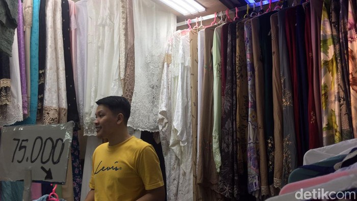 Mukena di Pasar Tanah Abang (Fathia Nabila/detikcom)