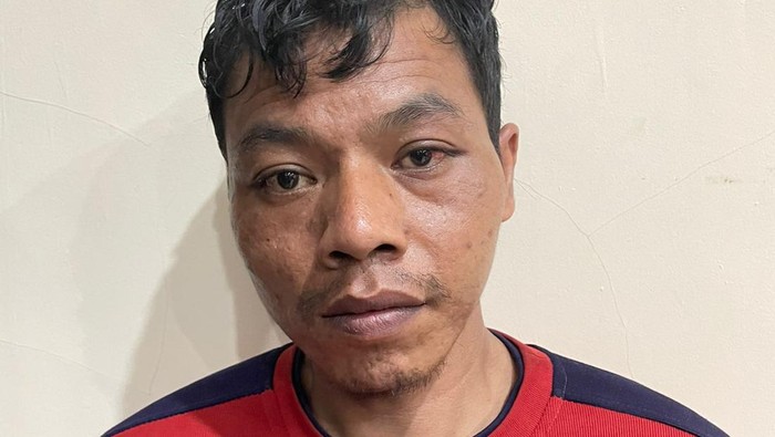 Nuryanto, pelaku pembunuhan penjual bubur di Cepogo, Boyolali. Foto diunggah Senin (10/4/2023).