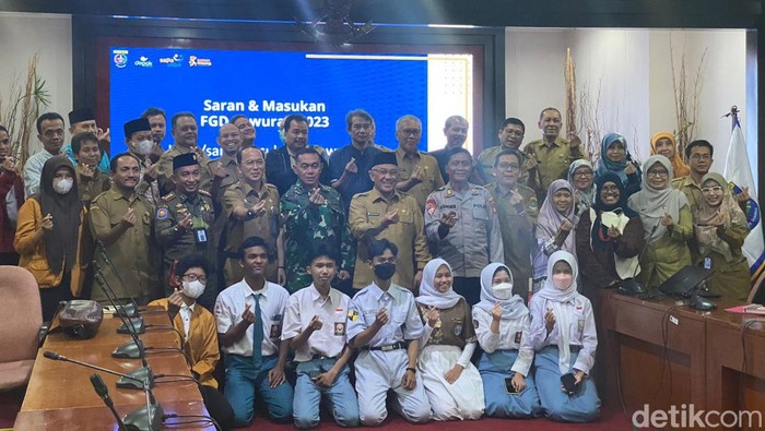 Pemkot Depok menggelar FGD membahas masalah tawuran pelajar di Kota Depok.