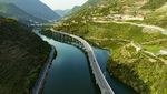 China Punya Jalan Raya di Atas Sungai, Nih Potretnya