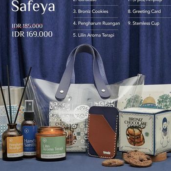 Rekomendasi hampers lebaran murah meriah bisa menjadi pilihan kamu dari Tmade.