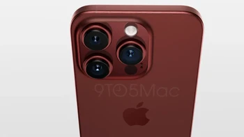 Phone 15 Pro akan hadir dalam warna merah tua yang bakal berdampingan dengan White, Space Black, dan Gold Foto: 9to5Mac