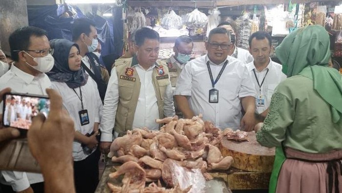 Satgas Pangan Polri cek harga bahan pokok jelang Lebaran