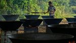 Momen Warga Aceh Masak Besar untuk Buka Puasa Bersama