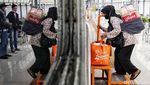 Suasana Mudik Mulai Terasa di Stasiun Pasar Senen