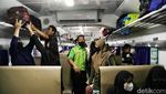 Suasana Mudik Mulai Terasa di Stasiun Pasar Senen