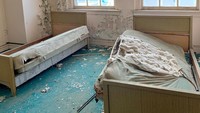 Kini Estes ingin membuka kembali hotel ini. Sebagian besar ruangannya rusak, tapi terlihat jelas sisa-sisa kejayaannya di tahun 90an.  (The Baker Hotel and Spa/Instagram)