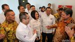 Usai Prabowo, Hary Tanoe Sowan ke Airlangga di Markas Golkar