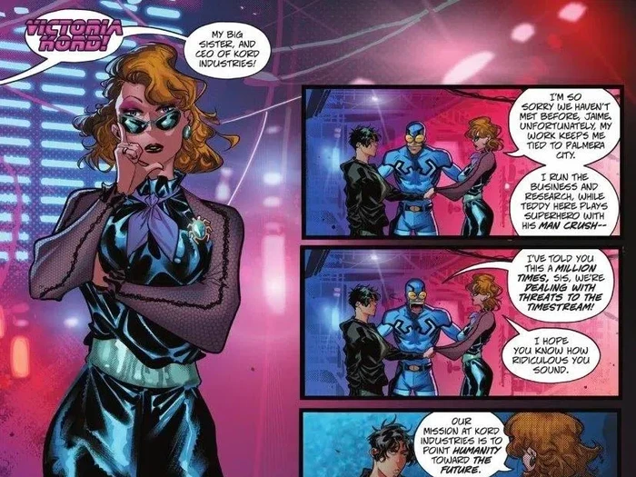 Victoria Kord di komik Blue Beetle.