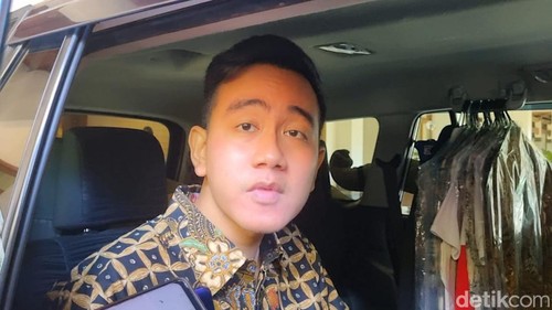 Wali Kota Solo Gibran Rakabuming Raka, Solo, Senin (10/4/2023).
