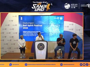 Sandiaga Bidik Rp 40 Miliar di Bali Spirit Festival 2023