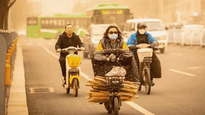 Badai Pasir Kembali Mengantam Kota-kota di China