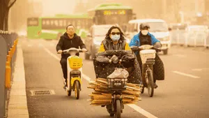 Badai Pasir Kembali Mengantam Kota-kota di China