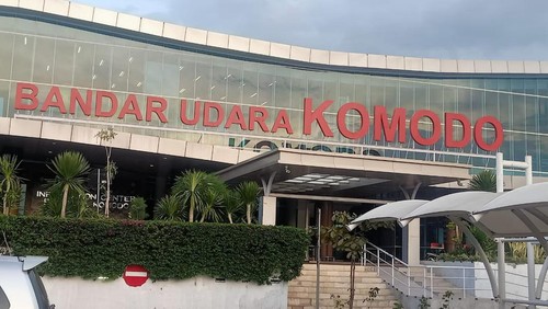 Bandara Komodo di Labuan Bajo, Kabupaten Manggarai Barat, NTT.