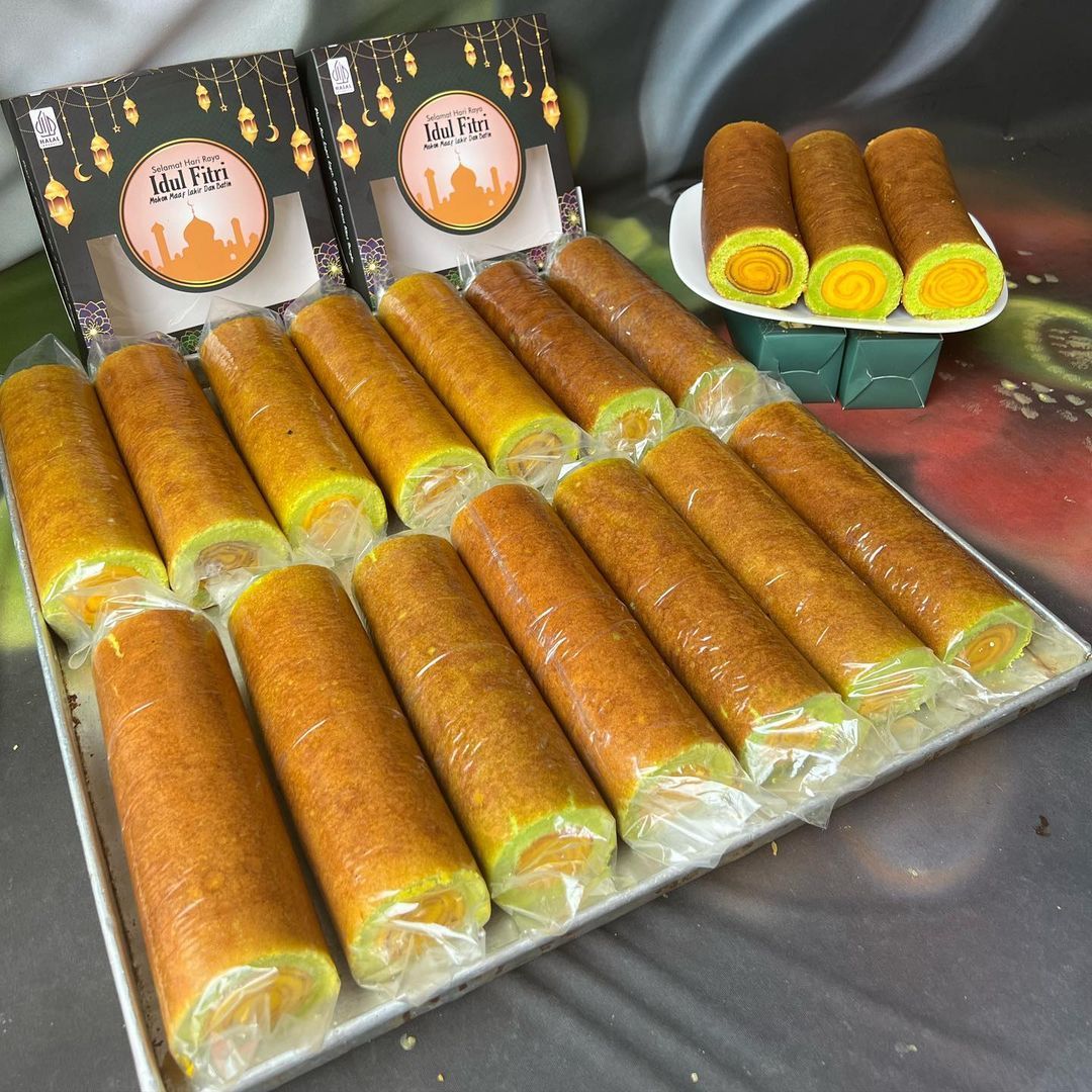Bolu Gulung untuk hantaran lebaran