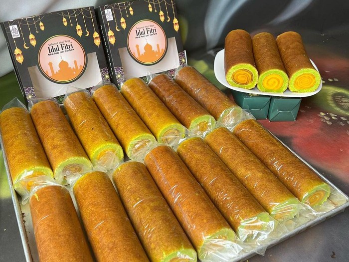 Bolu Gulung untuk hantaran lebaran