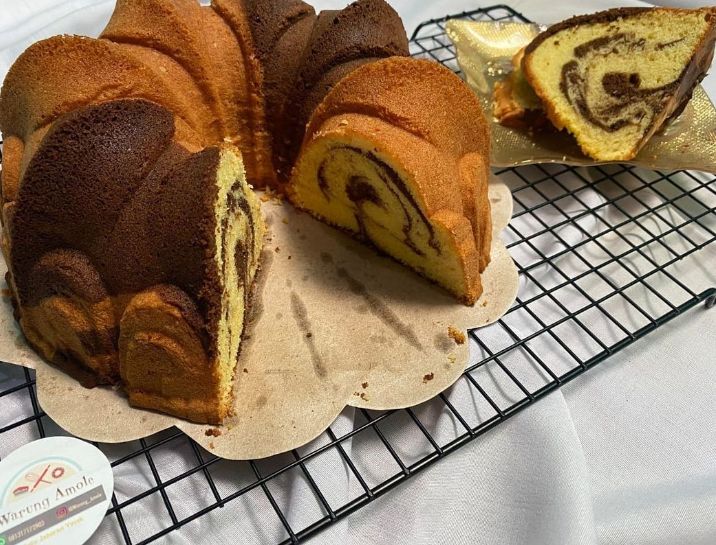 5 Tempat Ini Punya Cake Marmer Spesial Untuk Hantaran Lebaran