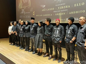 Ahmad Dhani Boyong 3 Vokalis Saat Konser Orkestra, Once?