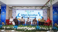 Sejumlah pemuka dari berbagai Agama di Indonesia melakukan dialog di Masjid Istiqlal, Jakarta, Selasa (11/4/2023).