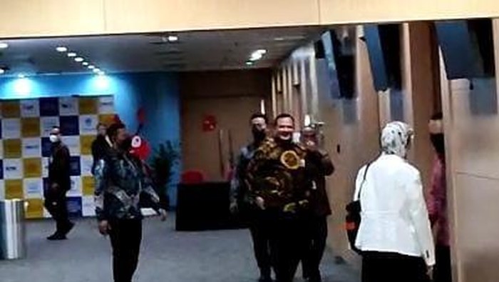 Firli Bahuri saat berada di Gedung ACLC (Wilda-detikcom)