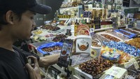 Kurma-kurma yang dijual di lantai 3A ini merupakan jenis premium yang banyak dicari pembeli.
