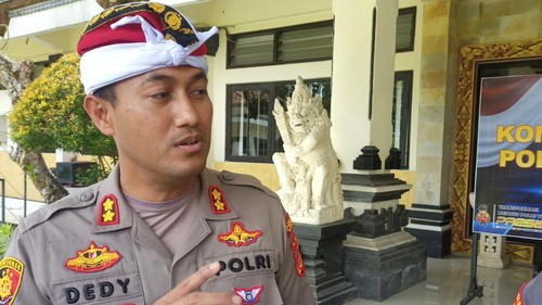 Kapolres Tabanan AKBP Leo Dedy Defretes.