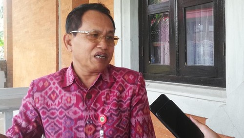Kepala Bakeuda Tabanan, I Wayan Kotio. (Chairul Amri Simabur/detikBali)