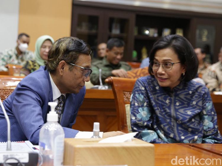 Mahfud-Sri Mulyani Klarifikasi Transaksi Janggal Rp 349 Triliun ke DPR