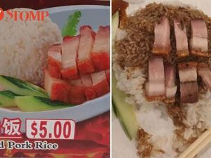 Zonk! Beli Nasi Babi Rp 55 Ribu, Pelanggan Ini Merasa Dibohongi