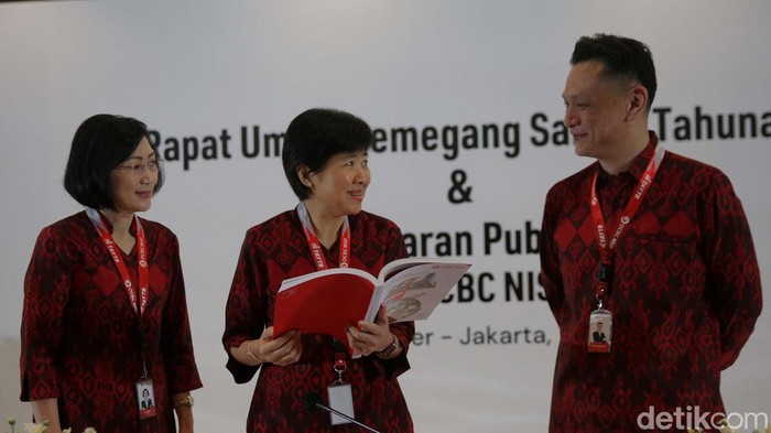 PT Bank OCBC NISP Tbk (NISP) gelar RUPST. Dalam RUPST ini, disetujui pembagian dividen sebesar Rp 1,3 triliun atau Rp 58 per saham.