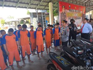 82 Tersangka Diamankan Selama Operasi Pekat 2023 di Jombang