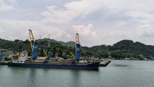 Pelabuhan Lembar di Kabupaten Lombok Barat, NTB, Selasa (11/4/2023).