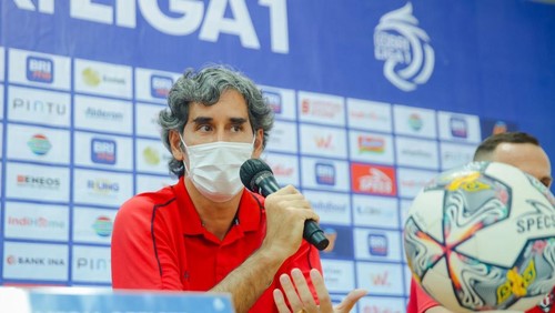 Pelatih Bali United Stefano Cugurra Teco