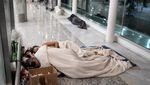 Penampakan Bandara Buenos Aires Jadi Penampungan Tunawisma