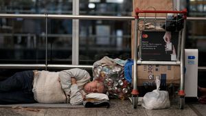 Penampakan Bandara Buenos Aires Jadi Penampungan Tunawisma